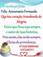 feliz aniversario Fernando